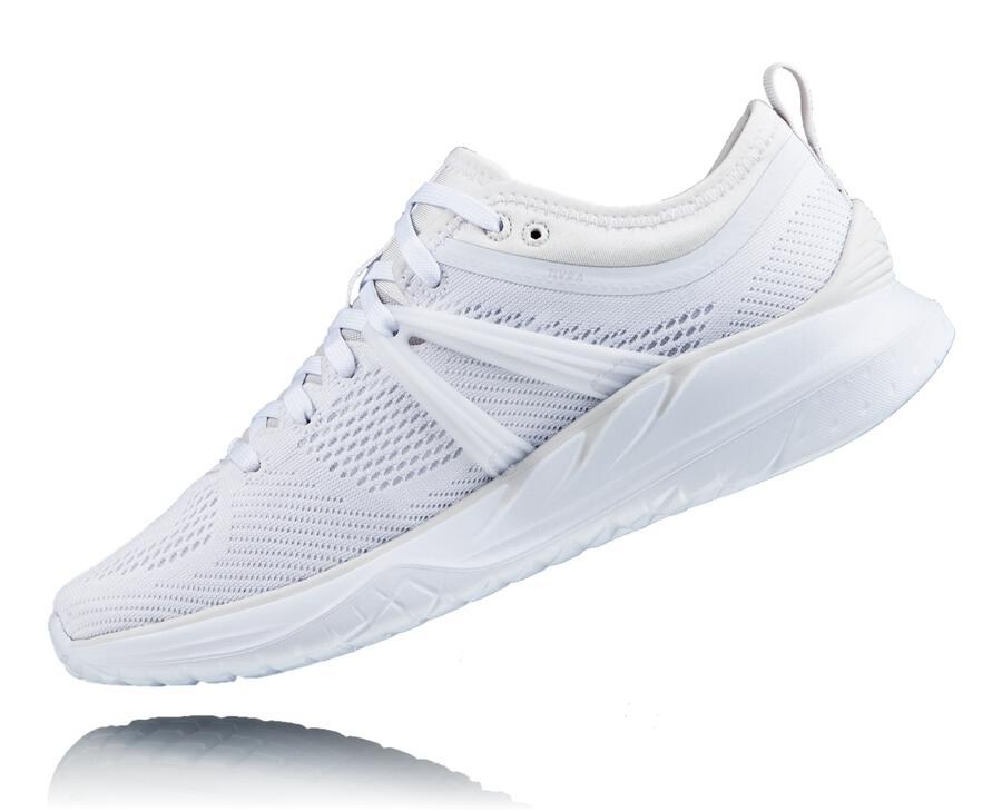 Hoka One One Tivra Löparskor Dam - Vita - MBEPZ-2741